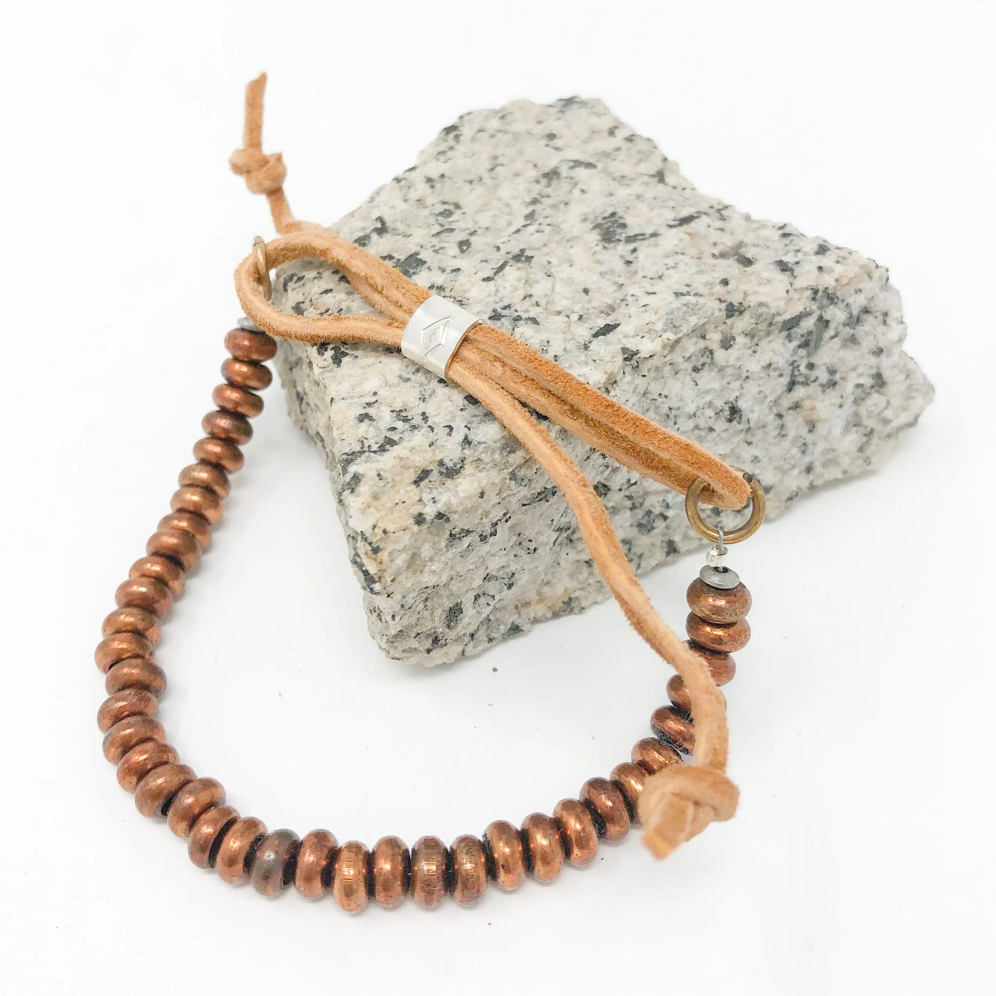 Beaded Stacking Bracelet - Copper Wind + The Wanderer, LLC