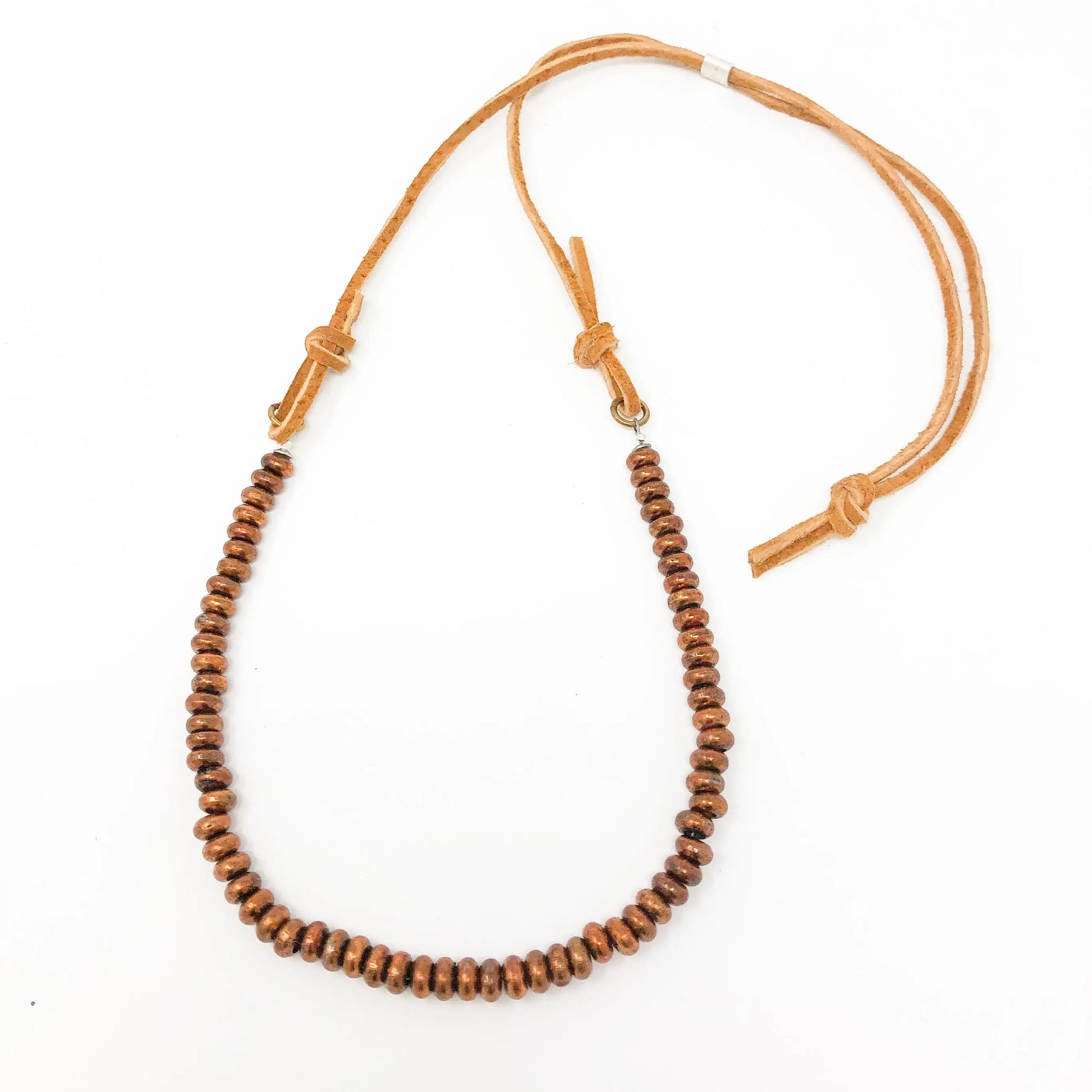 Stacking Beaded Necklace - Copper Wind + The Wanderer, LLC